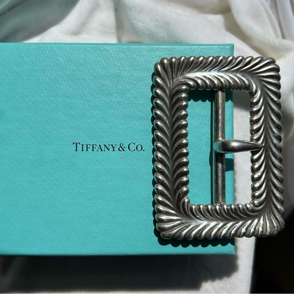Tiffany & Co. Sterling Silver Belt Buckle